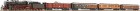 481209 Fleischmann International Express train Prussian Gloria set limited edition Fleischmann 125 Year Anniversary